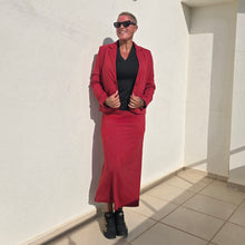 Ladda upp bild till gallerivisning, Winery Lång Zip-kjol med Innershorts
